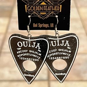 Ouija Planchette Earrings